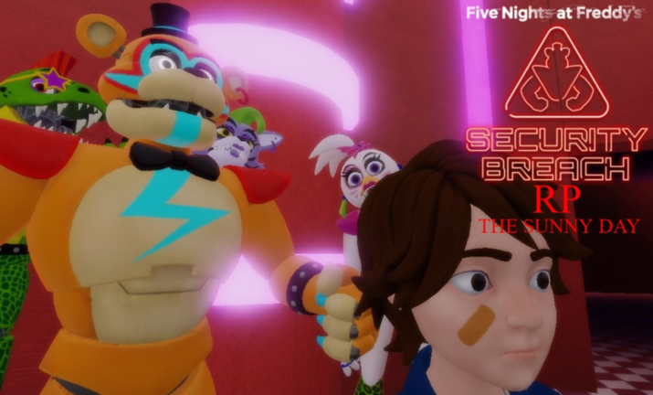 (UPDATE) Fnaf SECURITY BREACH rp THE SUNNY DAY! screenshot