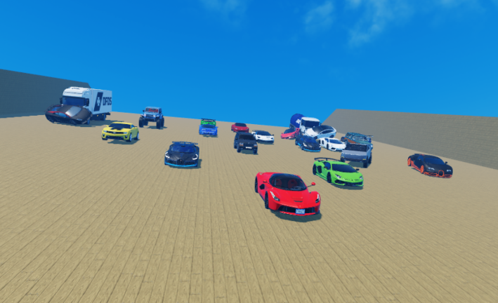 Ramp Jumping - On Sports Cars screenshot
