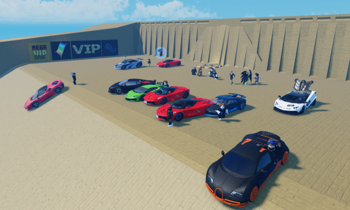 Ramp Jumping - On Sports Cars screenshot