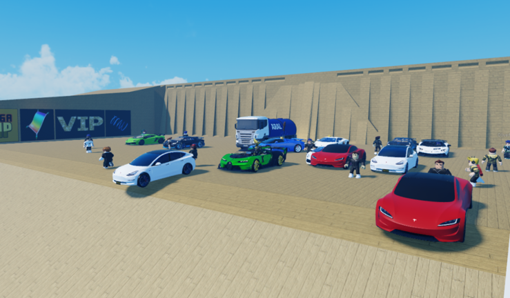Ramp Jumping - On Sports Cars screenshot