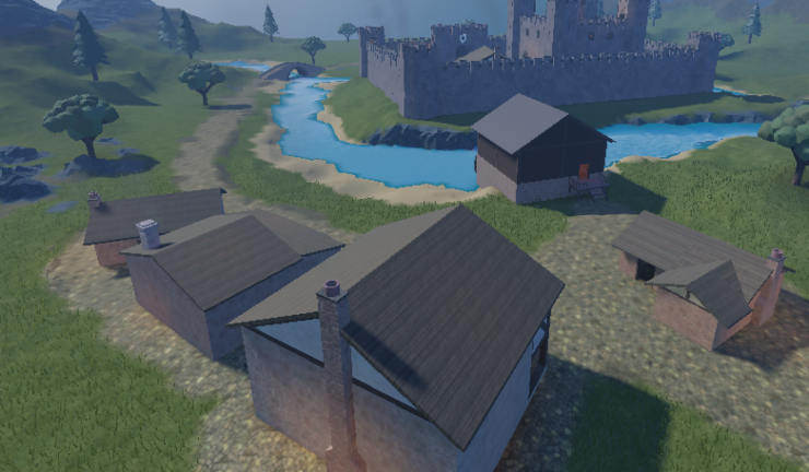 Destroy The Medieval Village screenshot
