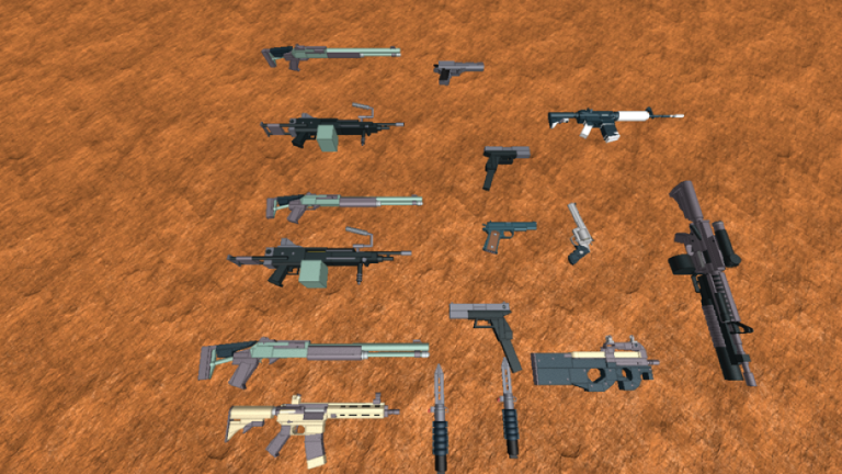 (RM) Build a hideout and Gun fight!! screenshot