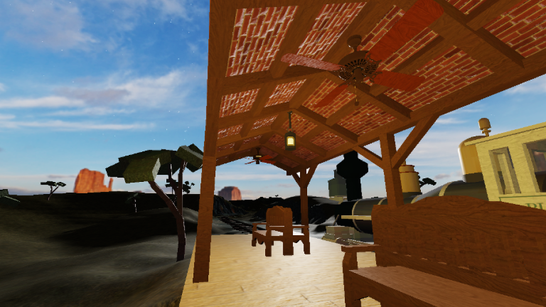 Ceiling fans in a western city screenshot