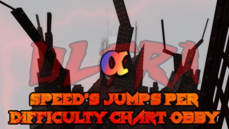 Speed's Jumps Per Difficulty Chart Obby: ultra.α screenshot