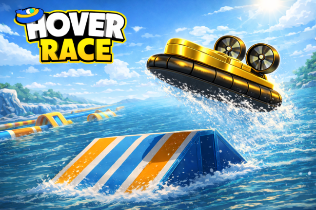 Hover Race 🏁 Boat Race 🏁 screenshot