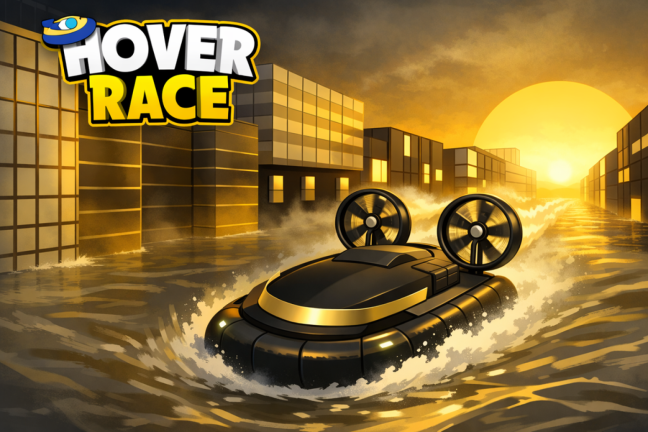 Hover Race 🏁 Boat Race 🏁 screenshot