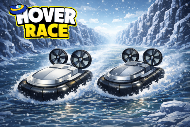 Hover Race 🏁 Boat Race 🏁 screenshot