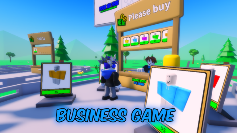 Business game (donation game) screenshot