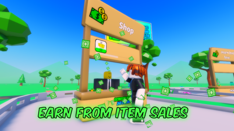 Business game (donation game) screenshot