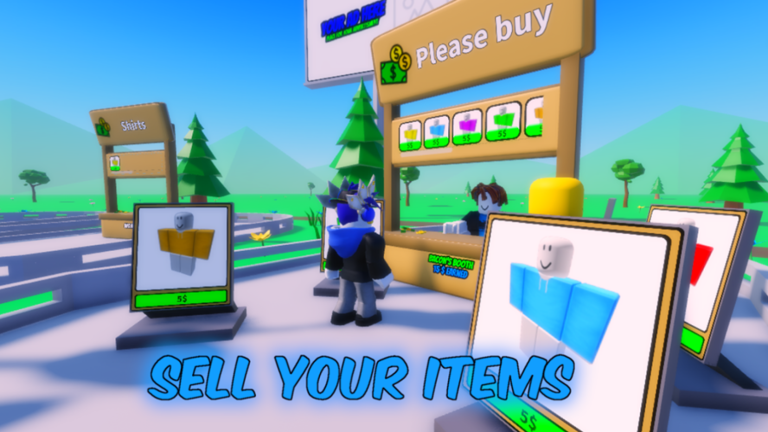 Business game (donation game) screenshot