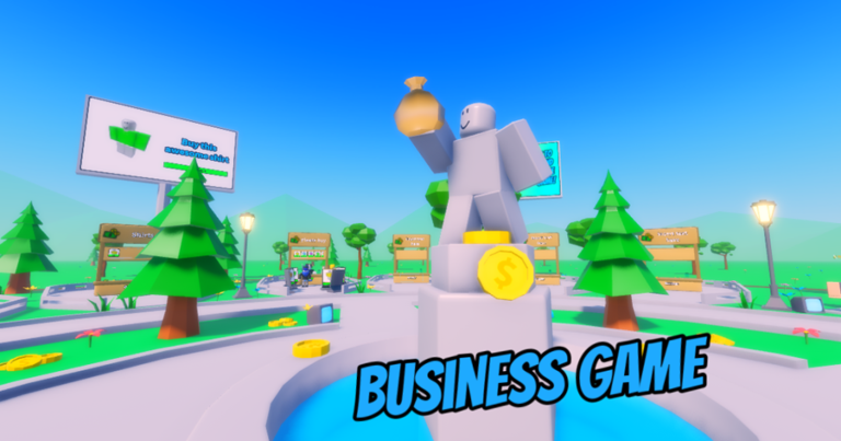 Business game (donation game) screenshot