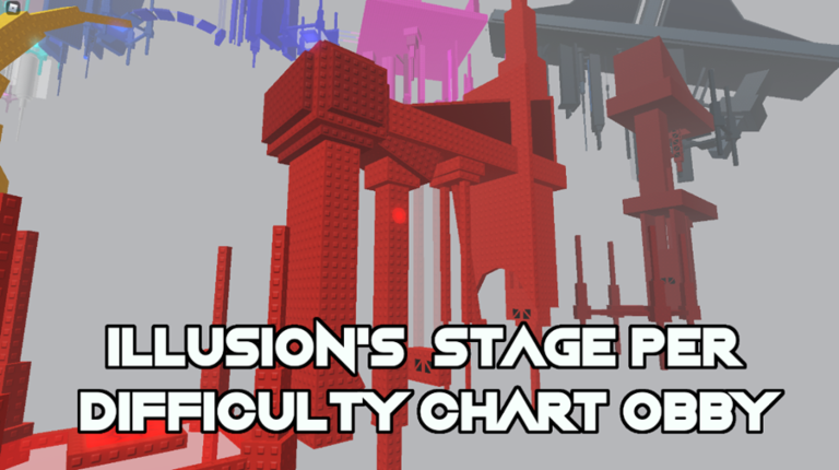 Illusion's Stage Per Difficulty Chart Obby screenshot