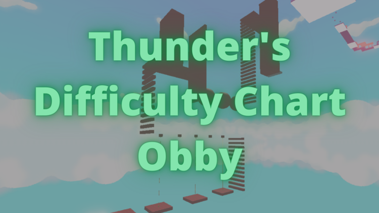 Thunder's Difficulty Chart Obby [NEW STAGES] screenshot
