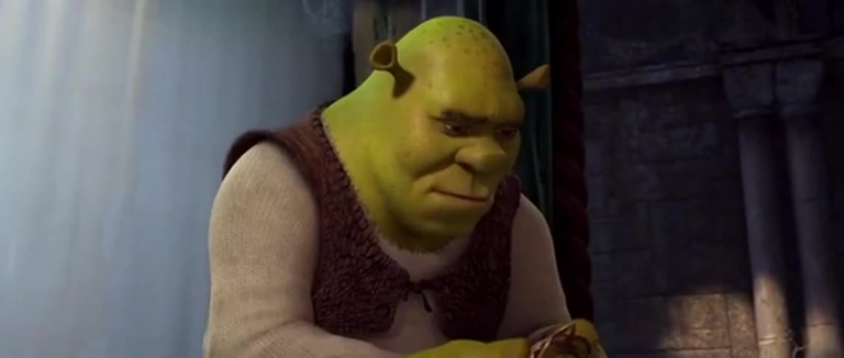 shrek sad story school bully cry screenshot