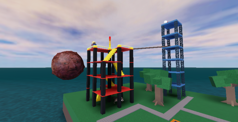 the meatball man crashes into earth screenshot