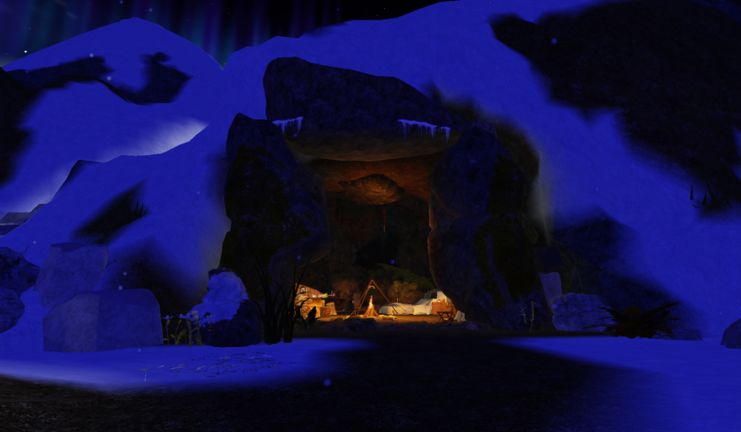 Cozy Snowy Cave screenshot