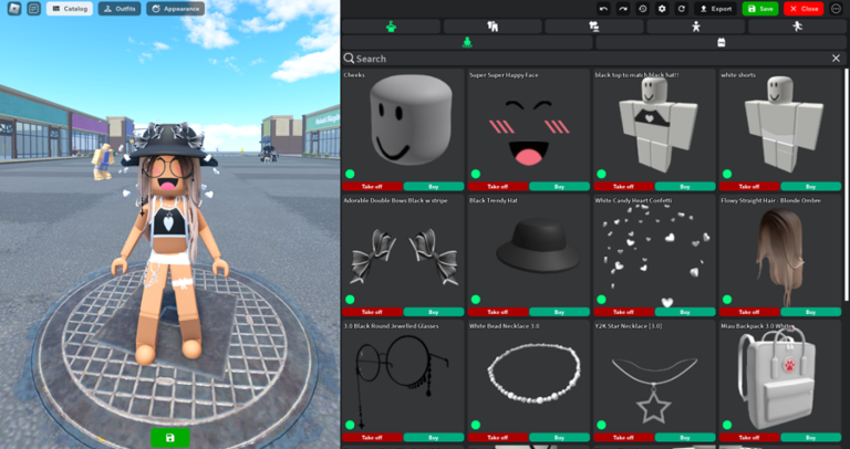 Catalog Avatar Creator Outfits 👗👘 screenshot