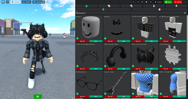 Catalog Avatar Creator Outfits 👗👘 screenshot