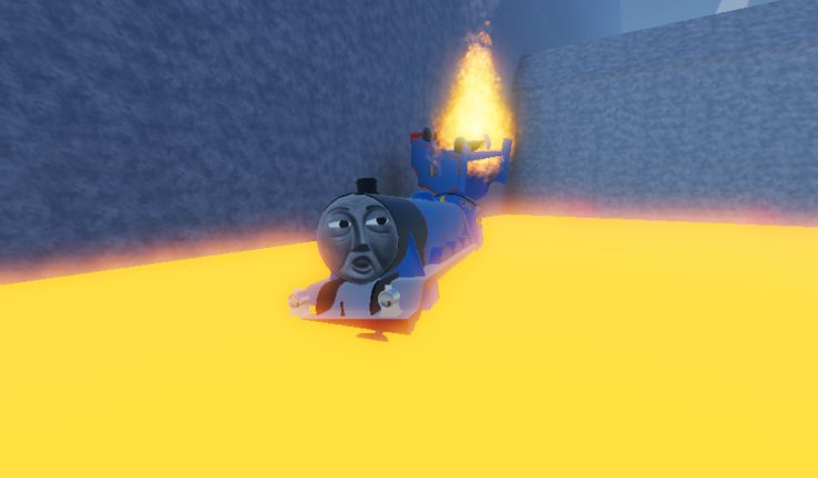 slide thomas and friends on the platform screenshot