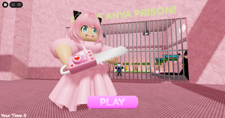 🎀 ANYA'S BARRY PRISON RUN! (Obby!) screenshot