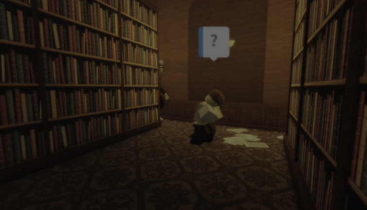 Untitled dark academia game screenshot