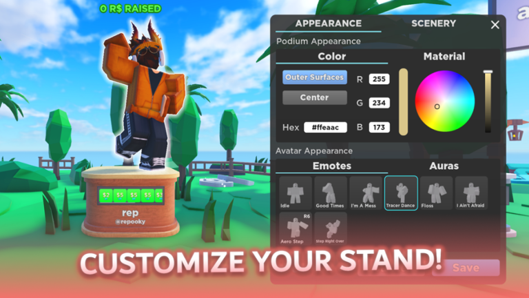 Avatar Island 🌴(Outfit Donation Game) screenshot