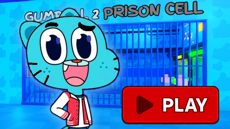 🐱 GUMBALL'S PRISON RUN OBBY! screenshot