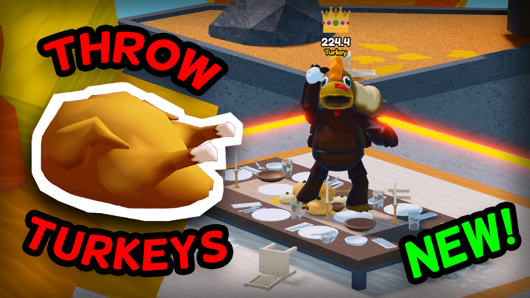 [FREE UGC] Throw Turkey at People screenshot