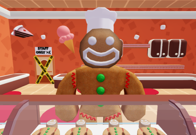 🎄🍪 Escape the Evil Gingerbread Obby 🍩🥛 screenshot