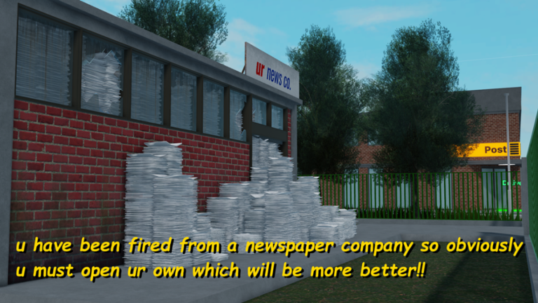 start a newspaper company to get revenge tycoon screenshot