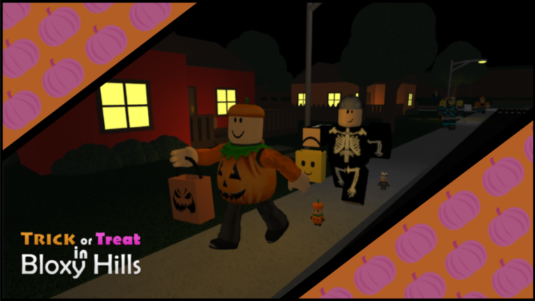 🎃Trick or Treat in Bloxy Hills screenshot