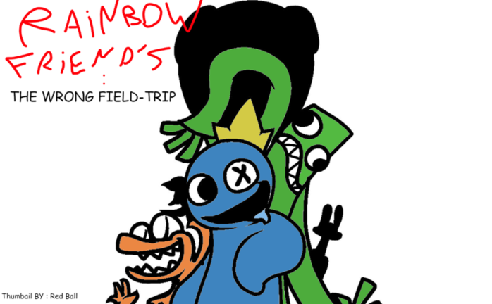 Rainbow Friends : The Wrong Field-Trip |RP screenshot