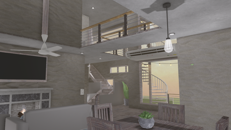 Modern House with Air conditioners V.1 screenshot