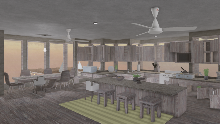 Modern House with Air conditioners V.1 screenshot