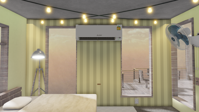 Modern House with Air conditioners V.1 screenshot