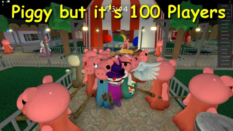 Piggy but it's 100 Players screenshot