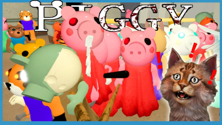 Piggy but it's 100 Players screenshot