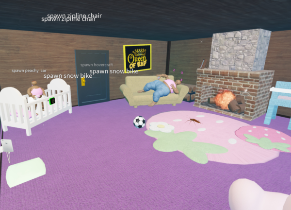 CART RIDE IN LOVELY PEACHES FUN 🍼 screenshot