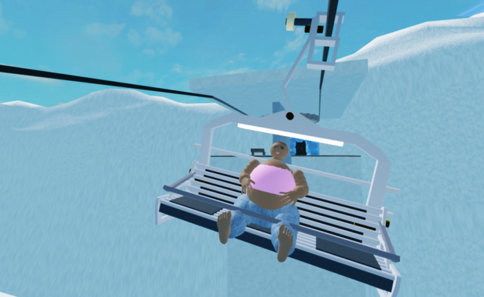 CART RIDE IN LOVELY PEACHES FUN 🍼 screenshot