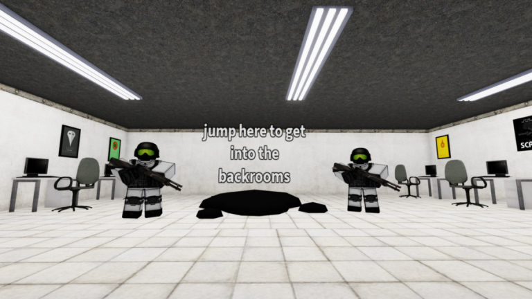 SCP in the Backrooms  screenshot