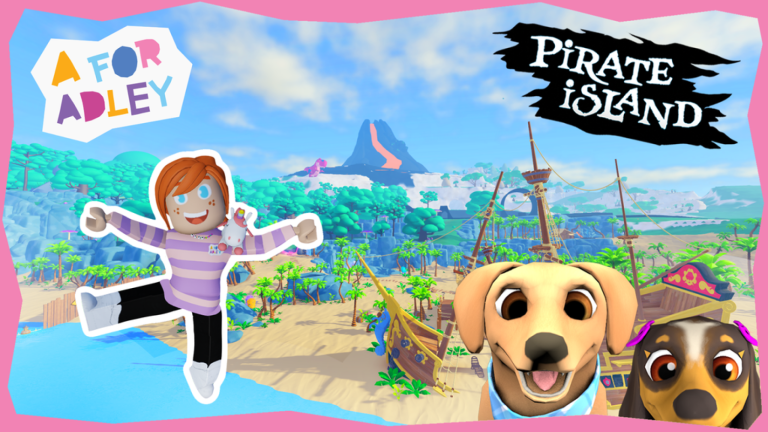 [🐶❤️ A for Adley RP] PiRATE iSLAND!! screenshot