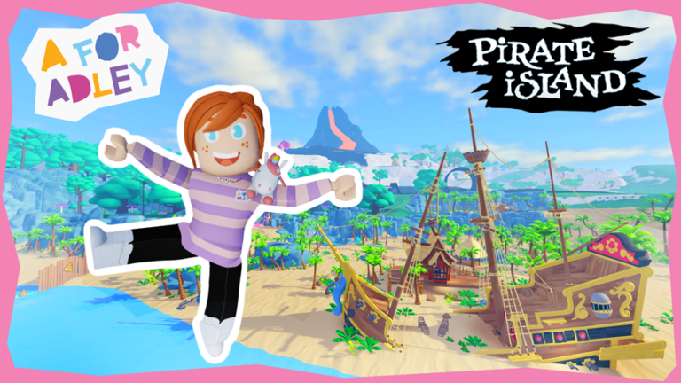 [🐶❤️ A for Adley RP] PiRATE iSLAND!! screenshot