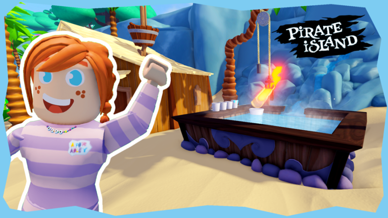 [🐶❤️ A for Adley RP] PiRATE iSLAND!! screenshot