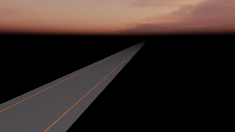 Just one car, you and an endless road screenshot