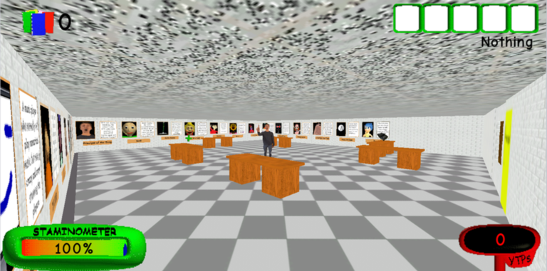 Baldi's Mega Crossover Game! REIMAGINED screenshot