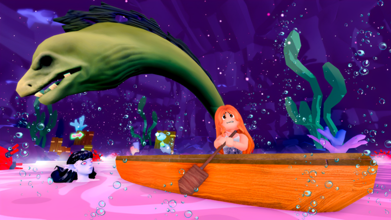 SAVE LITTLE MERMAID! (Obby) screenshot