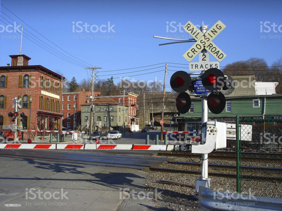 small city railroad crossing screenshot