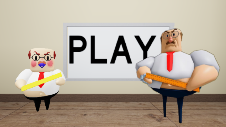 ✏️ESCAPE BABY TEACHER SCHOOL! (Obby)📐 screenshot