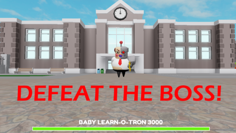 ✏️ESCAPE BABY TEACHER SCHOOL! (Obby)📐 screenshot