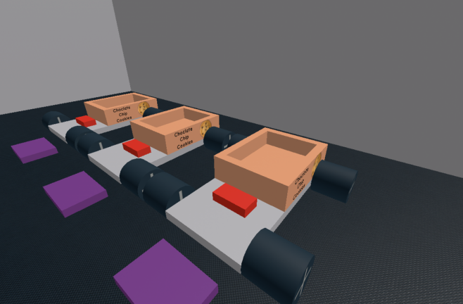 Chocolate chip cookie factory! screenshot